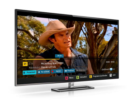 internet netkabelem televize - IPTV.